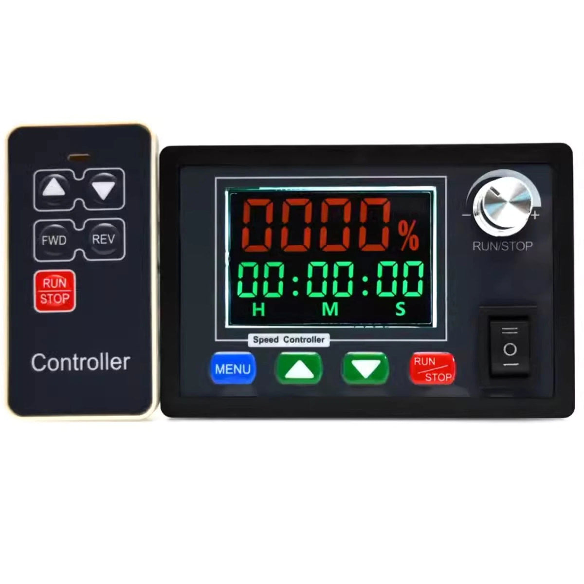 Remote Control Motor Speed Controller W/9-step Incremental Fine/Rapid Tuning