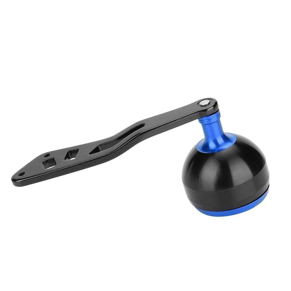 Tbest Knob Power Handle Grip,Fishing Reel As picture show, Black+Blue