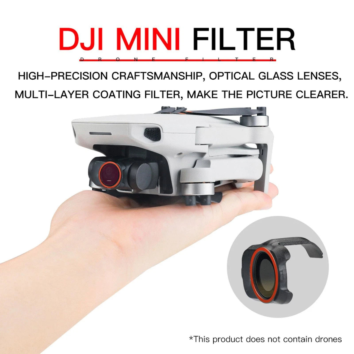 Camera CPL Lens Filter For DJI MINI SE, MINI 2, Mavic MINI Drone Repair Parts y