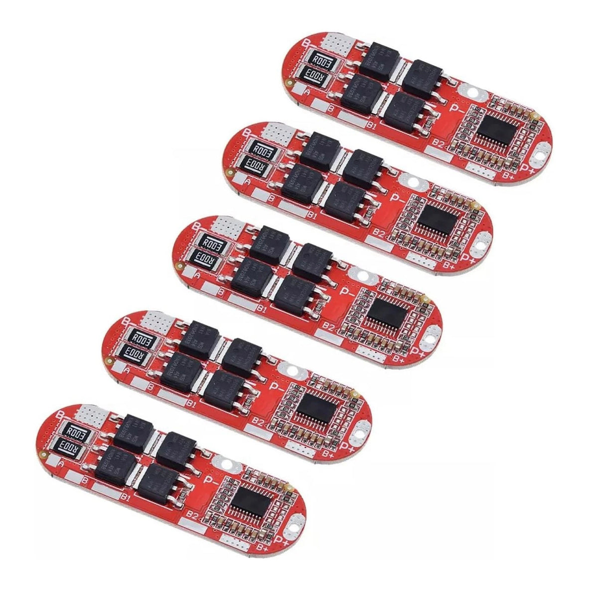 4pcs 5S 25A BMS for Lithium Battery Overcharge/Discharge Protection