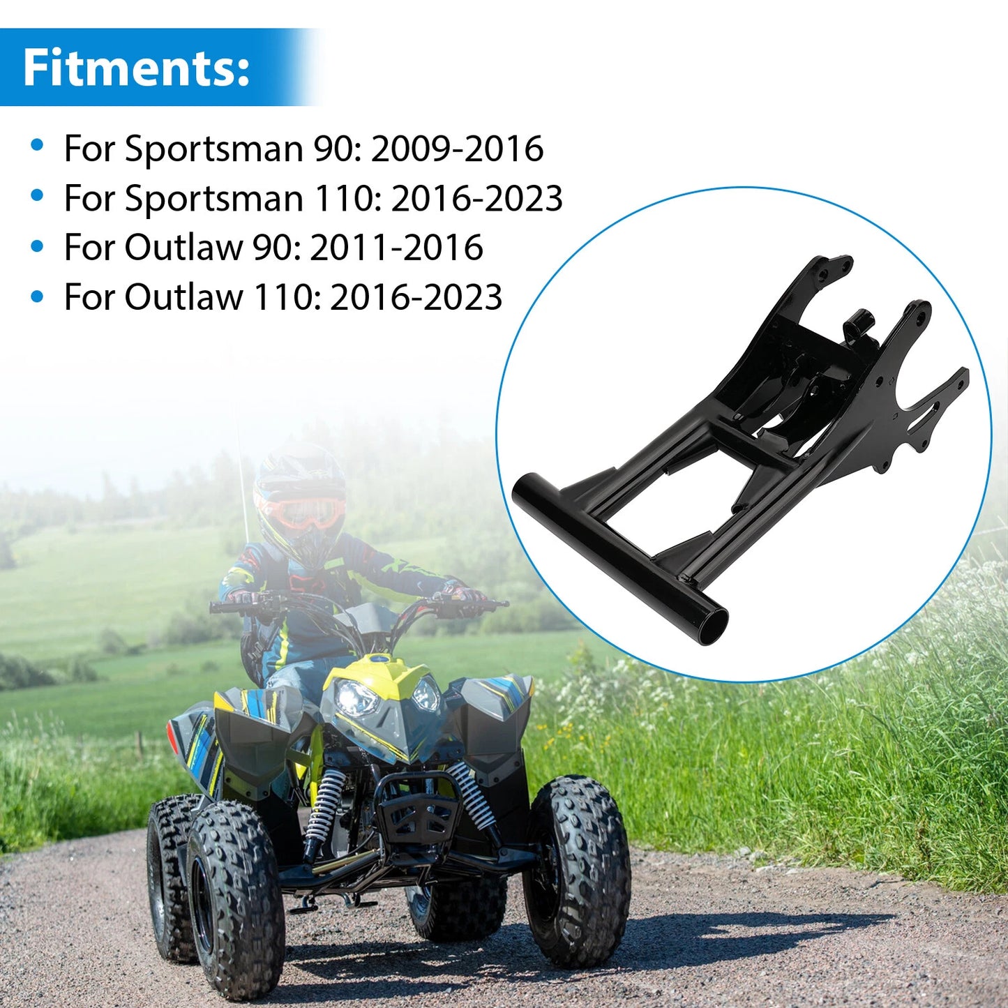 Swing Arm For 2009-2023 Polaris Sportsman 90 110, Outlaw 90 110 #0455012-067