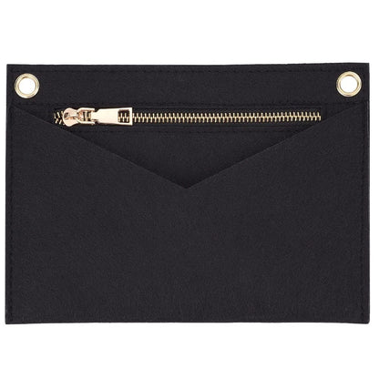 WADORN Crossbody Purse Conversion Kit for LV Kirigami Pochette, Felt Black