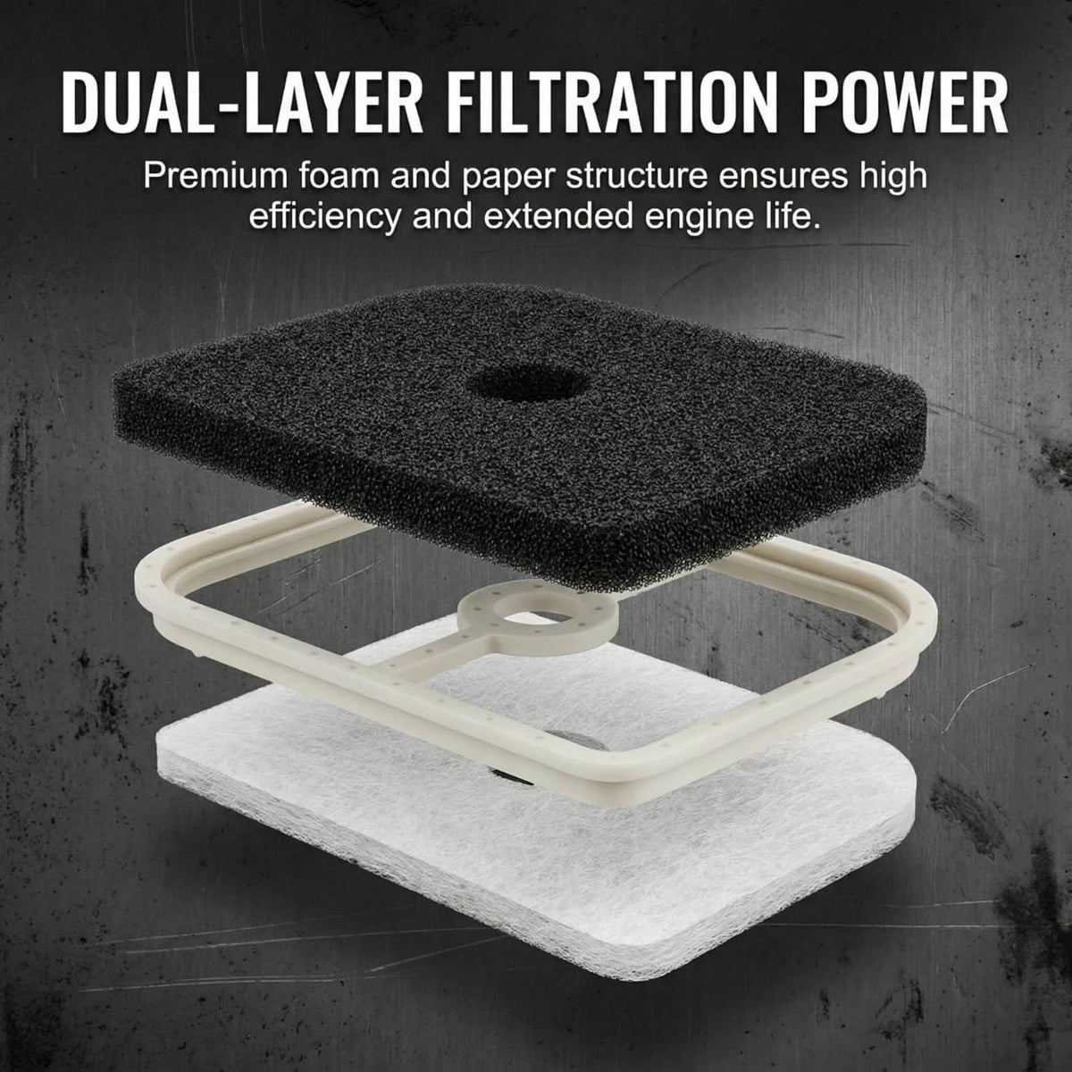 3 Pack 576401601 577851501 Air Filter Tune Up Kit For Husqvarna 525L 525LS 525RS