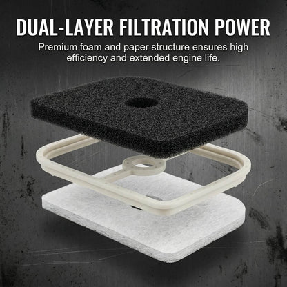 3 Pack 576401601 577851501 Air Filter Tune Up Kit For Husqvarna 525L 525LS 525RS