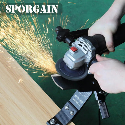 SporGain Lawn Mower Blade Sharpener & Balancer, Black