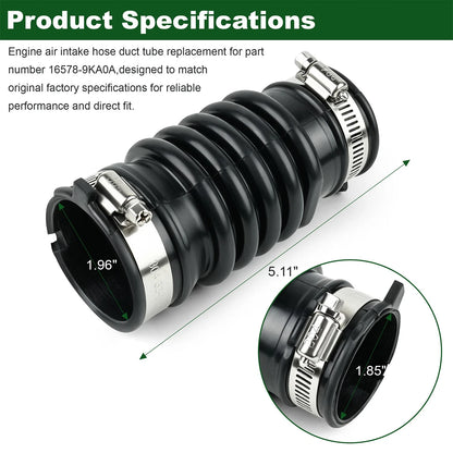 For Nissan 2013-2019 Versa Micra Engine Air Intake Hose Duct 16578-9KA0A