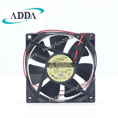 ADDA AD08024UB257104 AD0824UB-A71GL Axial Fan DC24V 0.16A 80*80*25MM Cooling Fan