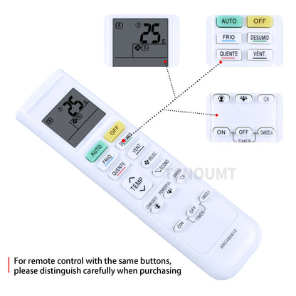 Remote Control For Daikin ARC480A11 ARC480A12 ARC480A13 Air Conditioner