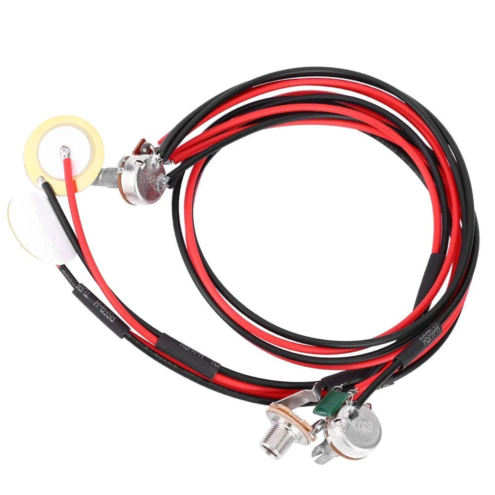 Pickup, Patch Pickup With Volume & Tone Control Sound Effect Parts Universal...