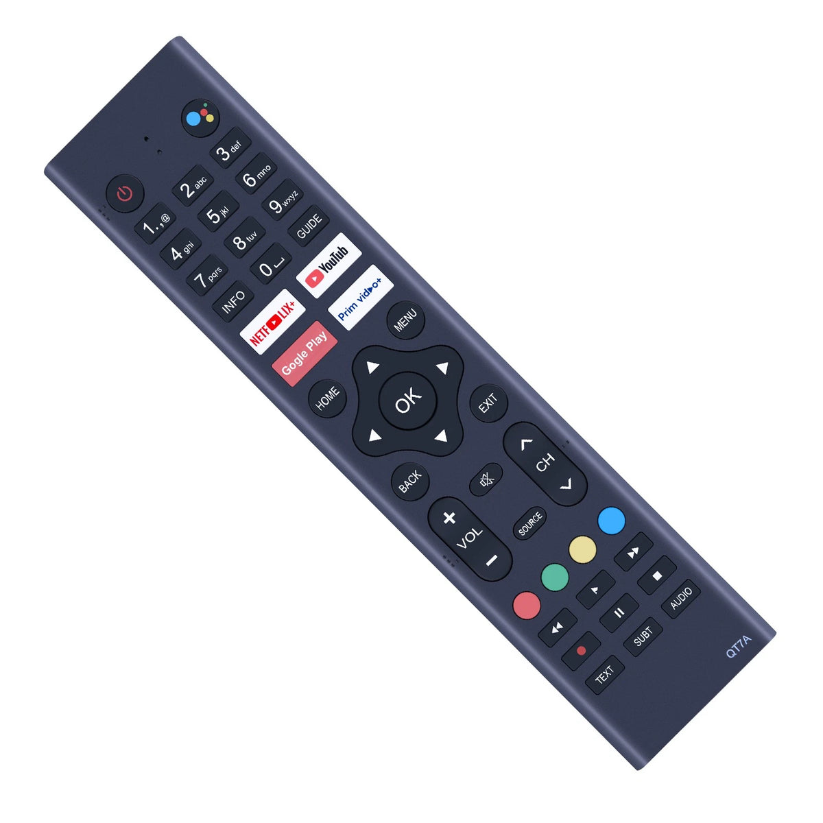 Replacement Remote Control For TuTu TUS32HN1AC Smart TV