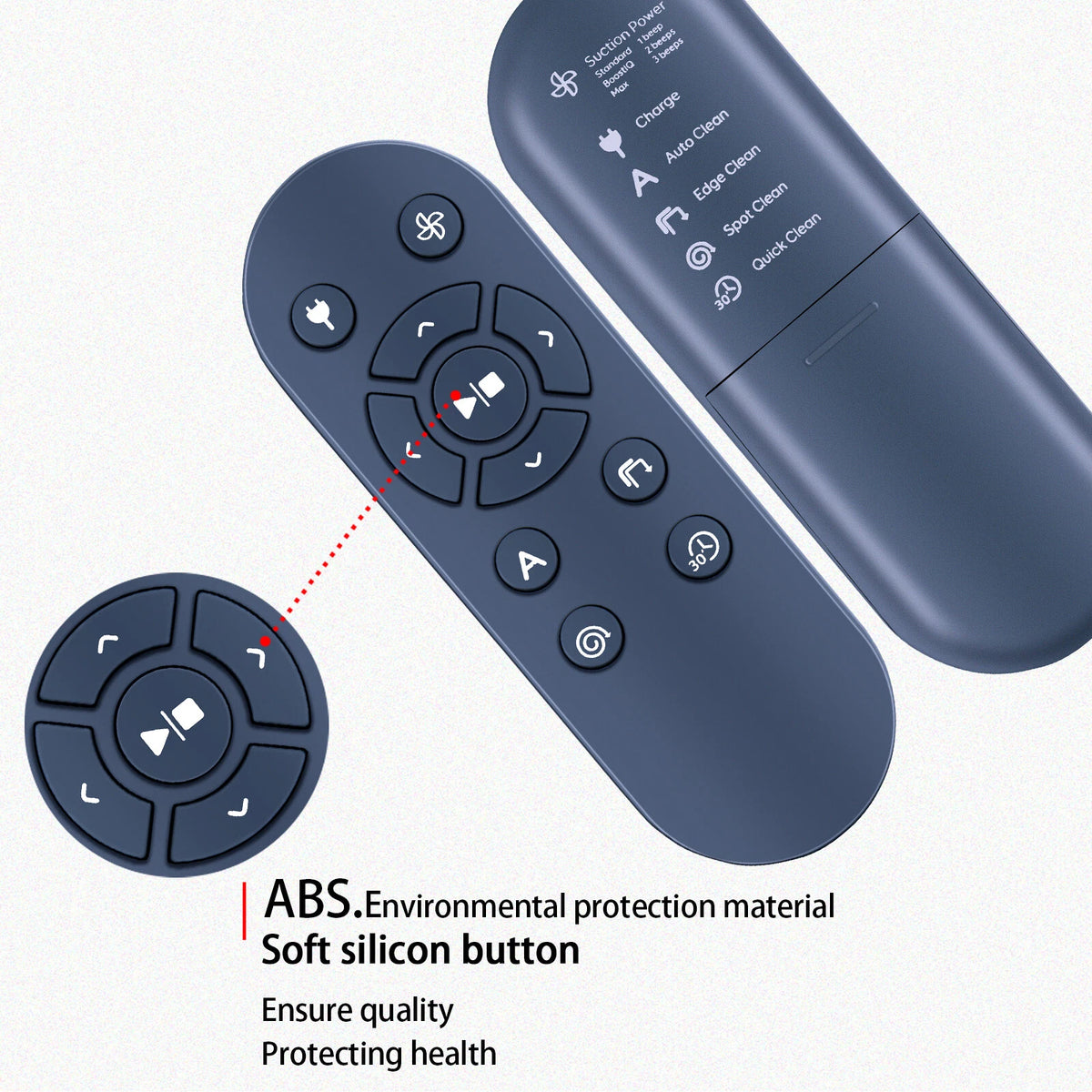 Remote Control For Eufy RoboVac 15C, 25C, 30C, 35C, 15C MAX, 30C MAX