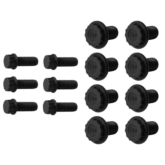 Set of 14 Clutch Flywheel Pressure Plate Flange Bolts Set For Honda Civic Accord