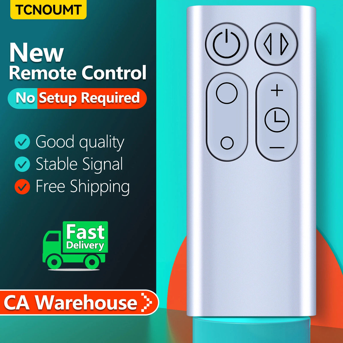 Remote Control For Dyson TP00 TP01 AM11 Pure Cool Tower Purifier Fan -Silver