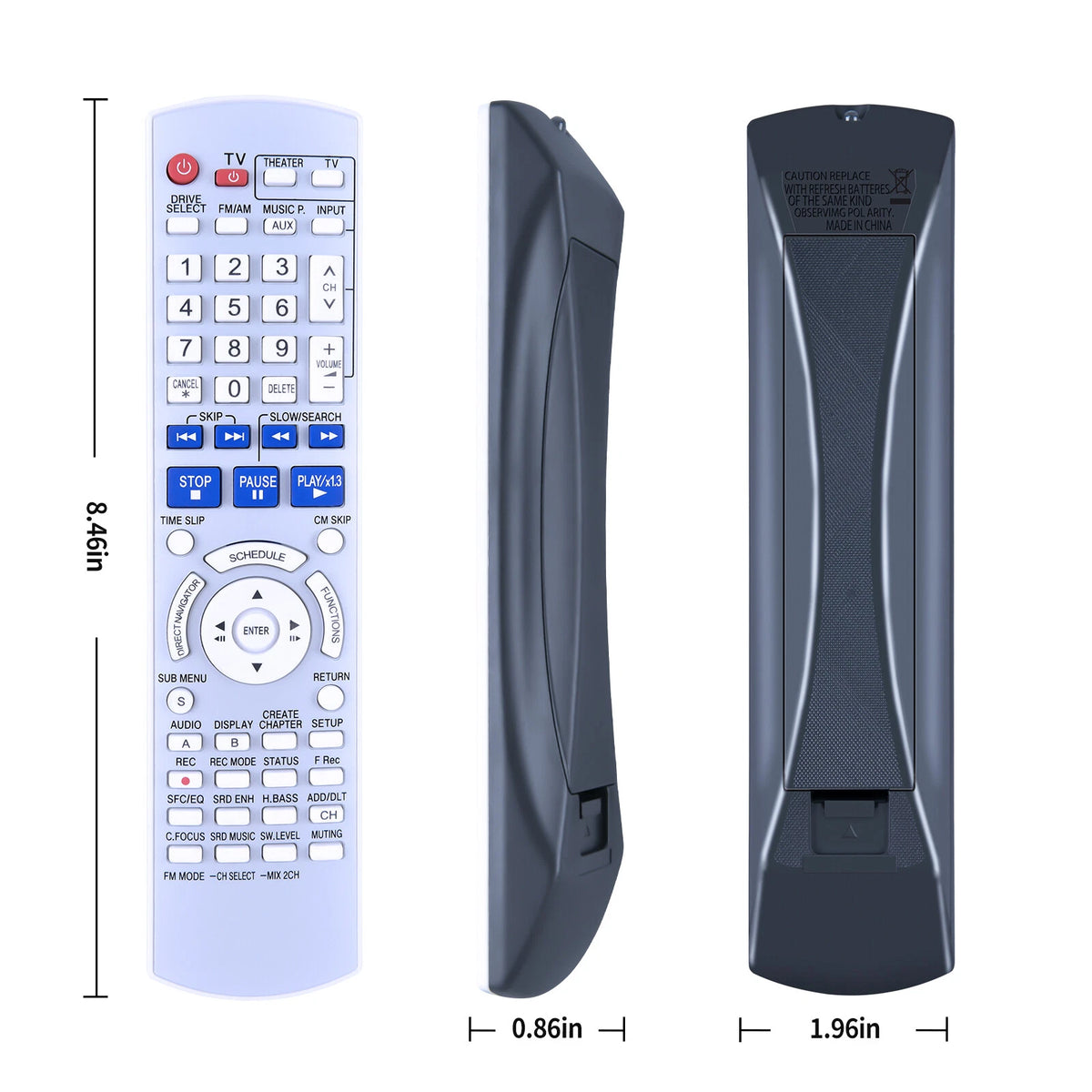 EUR7662Y10 Remote Control For Panasonic Theater System SAR-T50 SAR-T50P