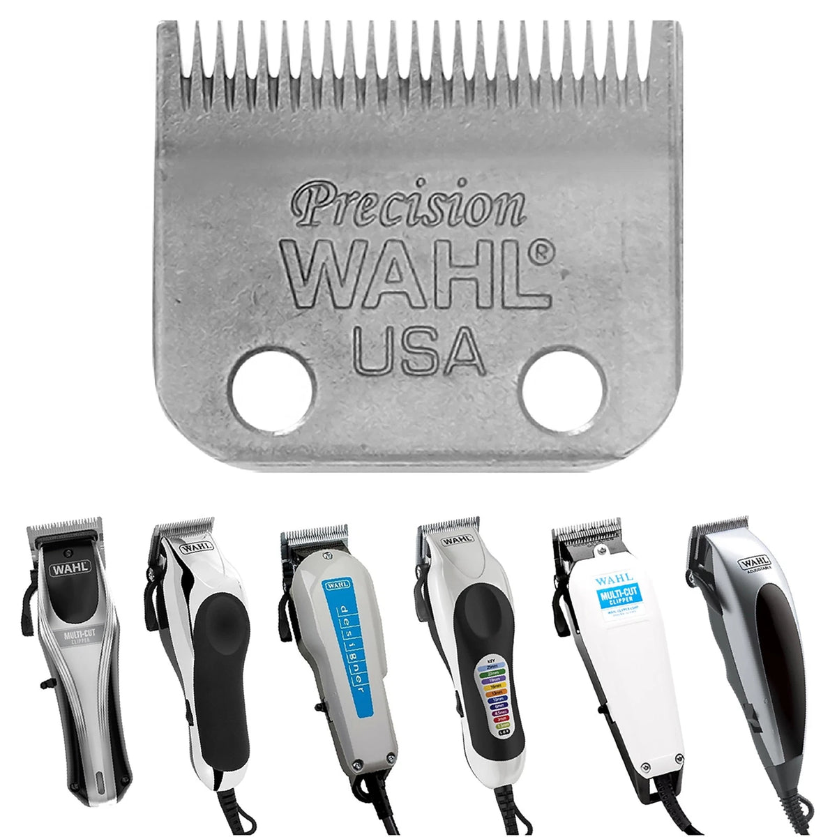Wahl 1045 Blade Set 2 Piece Set, Silver