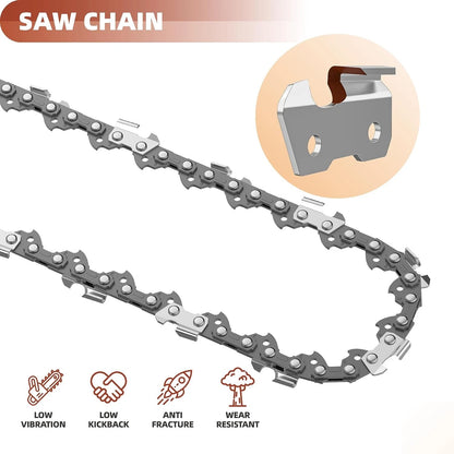 8 Inch Pole Saw Chain Compatible with Harbor Freight Portland 62896 68862...