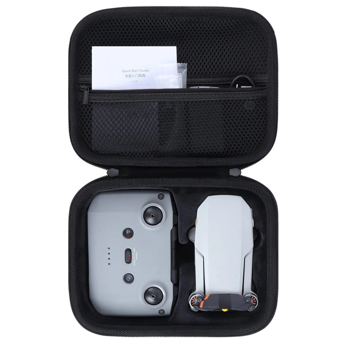 Peyyargo Storage Case Compatible with DJI Mini 4K Drone 6x3x1 inches, Black