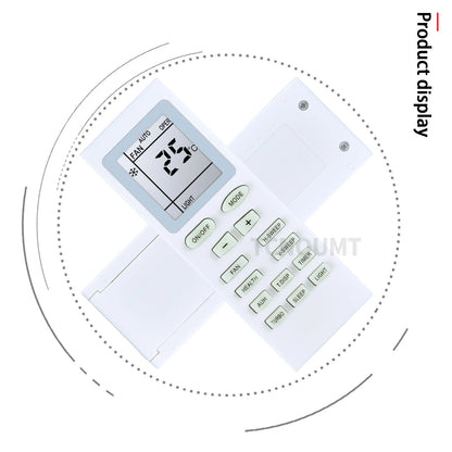 Remote Control For Gree Air Conditioning YB1A21 YB1F YB1F2 YB1FA YB1FAF YB1F2F