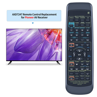 AXD7247 Remote Control For Pioneer AV Receiver VSX609RDS/MVXJI VSX-D510