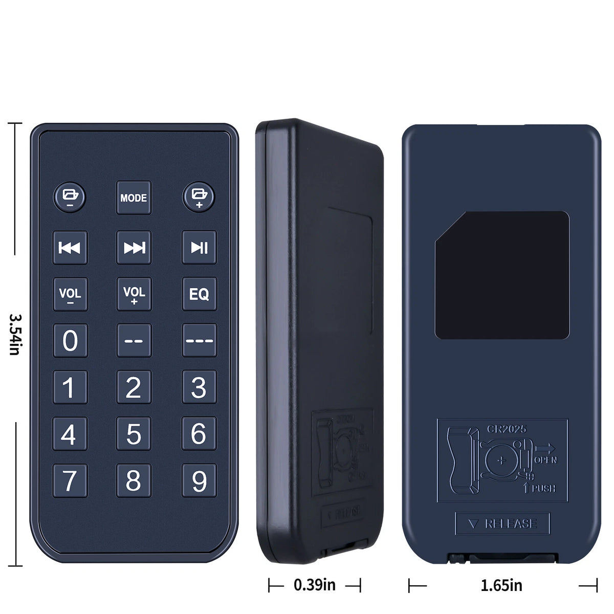 Replacement Remote Control For BOSS Audio Systems BRT26A ATV UTV Sound Bar