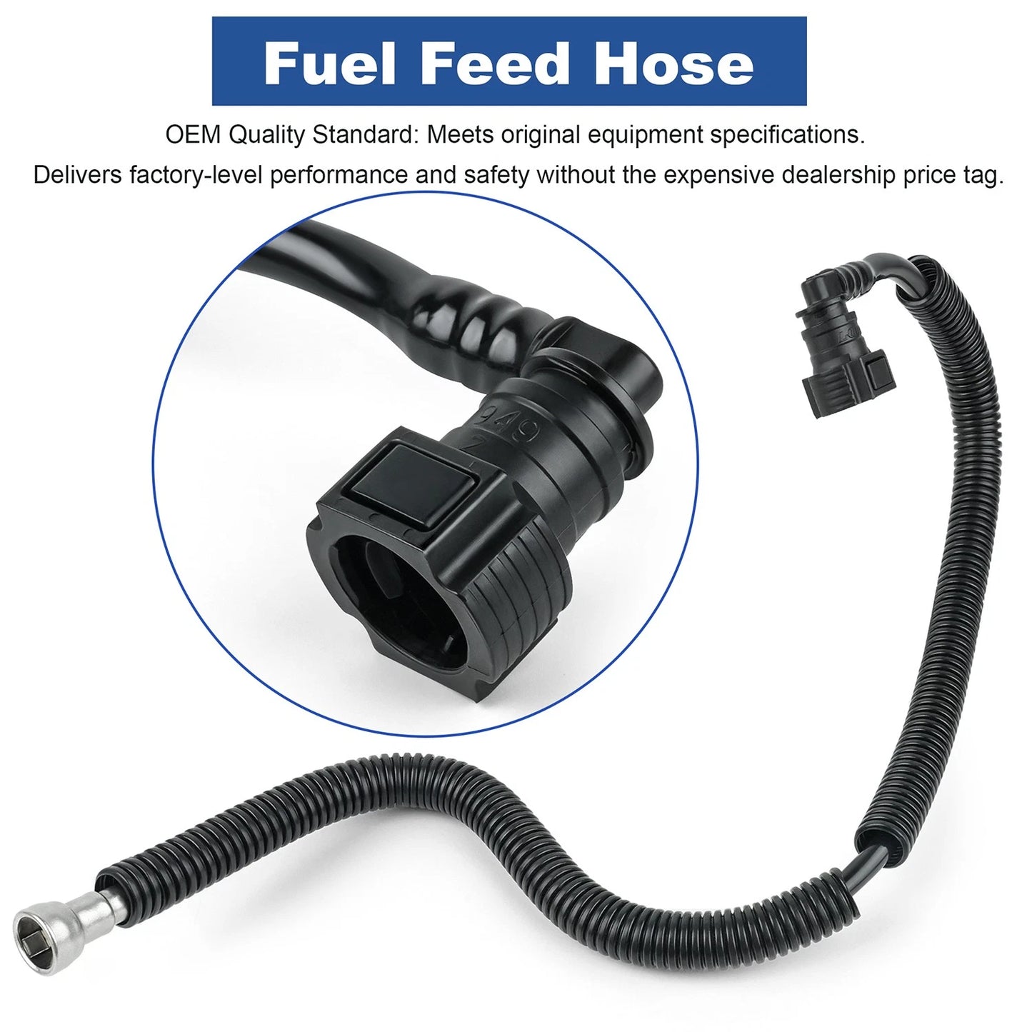 Fuel Injection Fuel Feed Pipe BV6Z-9J280-A For Ford Focus 2012-2018