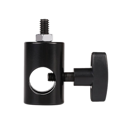 2Pcs SLR Cameras Photography Light 1/4" Screw Adapter Led Support Flash Tripod