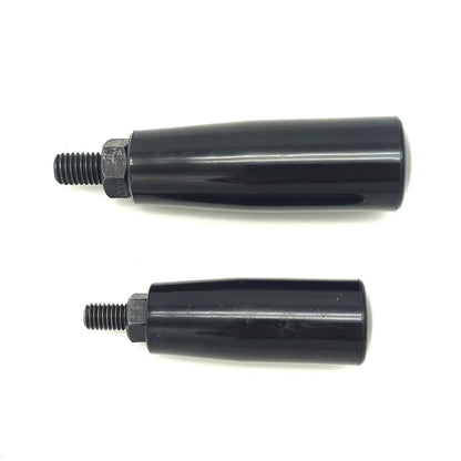 TAMSOI Nylon Revolving Handle with M8 M10 Male Thread Screw M10x80, Black