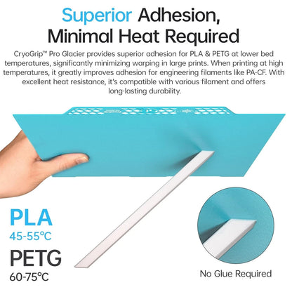 BIQU CryoGrip Pro Glacier Build Plate for Any-Cubic Kobra 3 3D 250*250 MM
