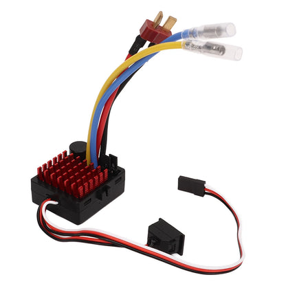 RC Car Brushed ESC 60A Waterproof Electronic Speed Controller For 1/10 RC Car d