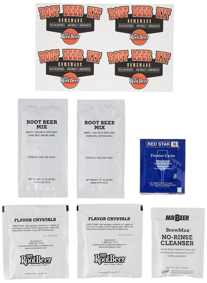 Mr. Root Beer Home Brewing Kit _, Multicolor