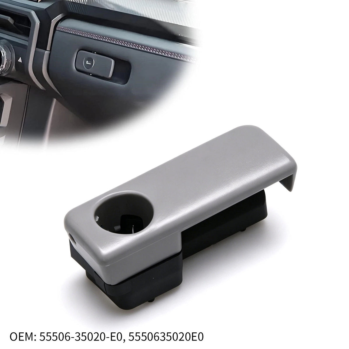 Glove Box Latch Lock Handle For Toyota 4Runner 2003-2009 55506-35020-E0 Sturdy