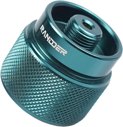 Propane to Butane Adapter Camping Stove Gas Dark Green X 1 Pack