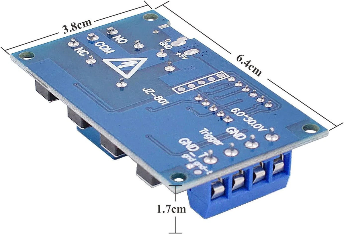 [2 Pack] DC 6-30V Timer Relay Programmable Delay Module Cycle Timer...