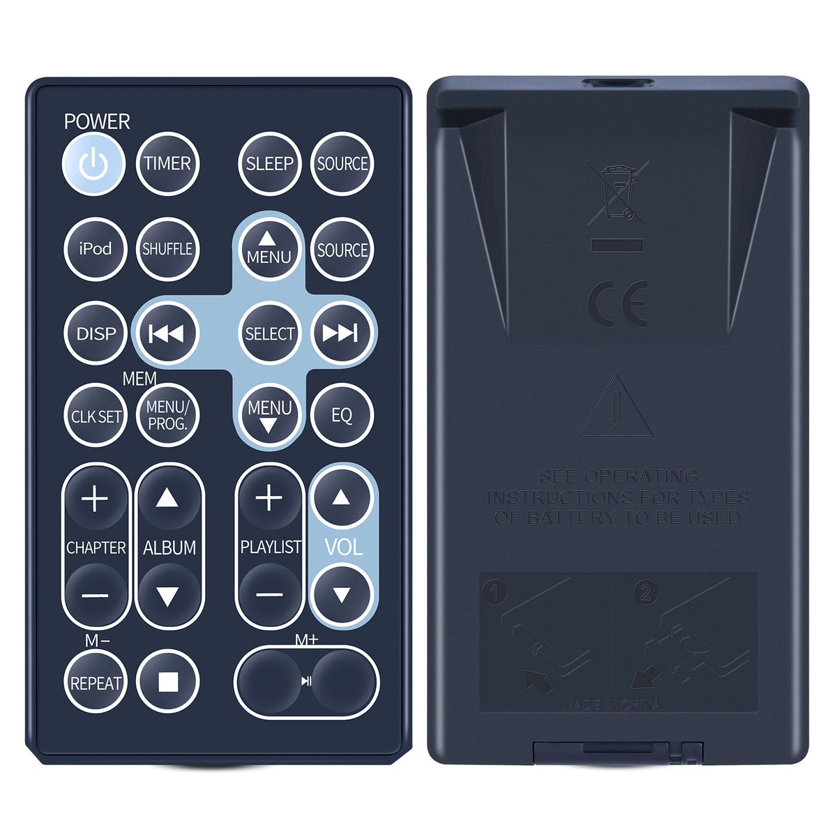 Replacement Remote Control For iLive IHP610B Home Music System
