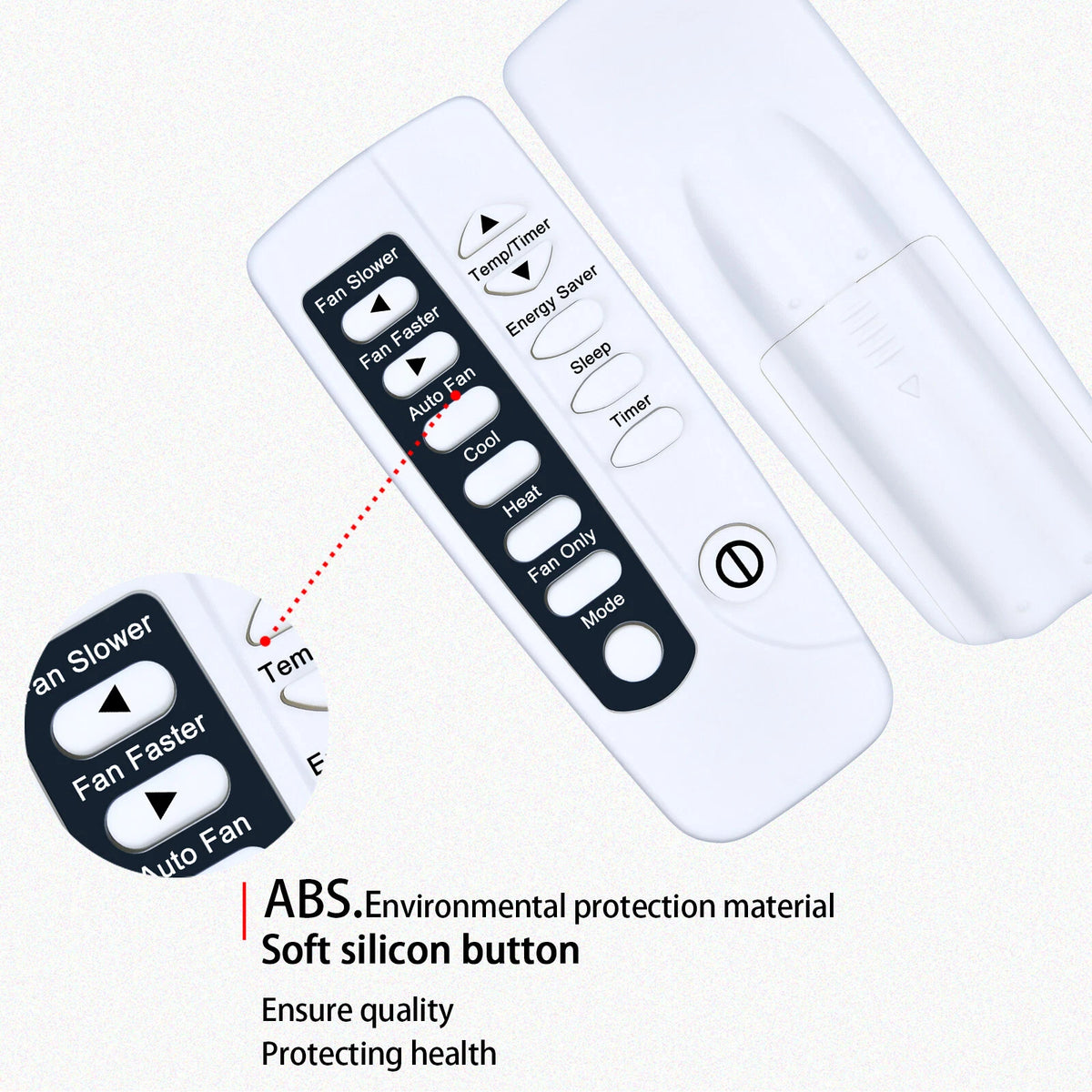 Remote Control For Frigidaire Air Conditioner 5304482937 5304472196 5304476904