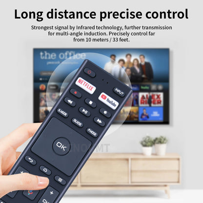 RM-C3363 Replacement IR Remote Control For JVC LED TV LT-32KB208