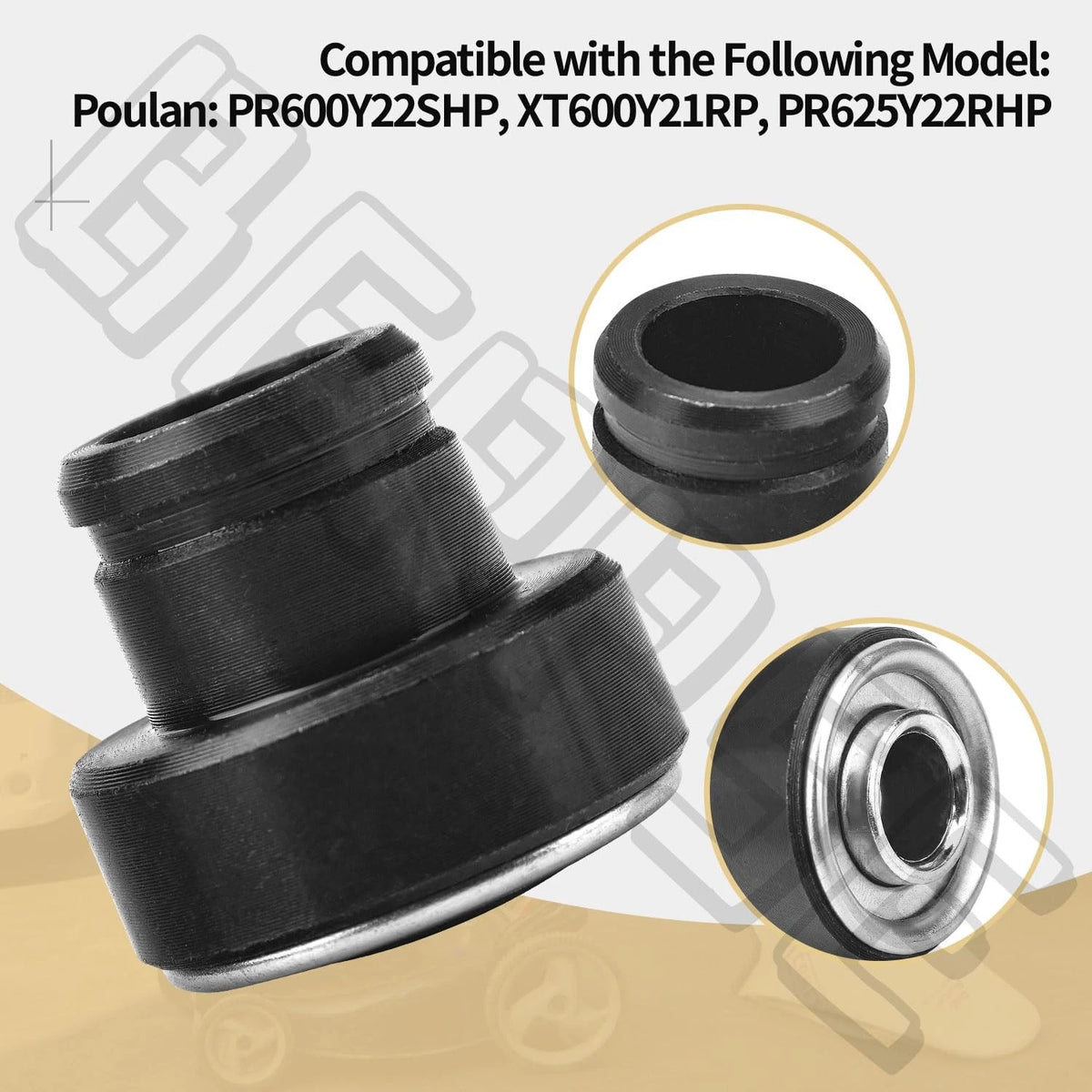 (2) 587070201 Wheel Bearing, Replaces 191019 191039 421836 532421836...