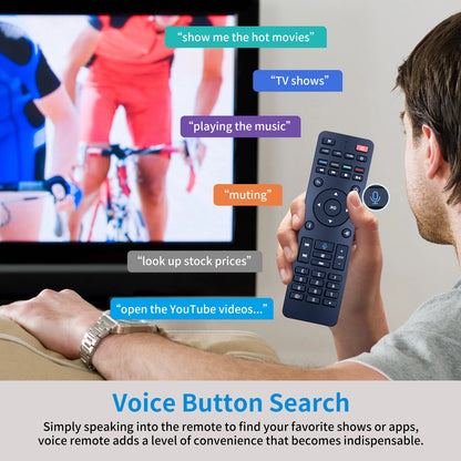 RC-200 Voice Remote Control For SuperBox S5 Pro / S5 Max / Elite Ultra