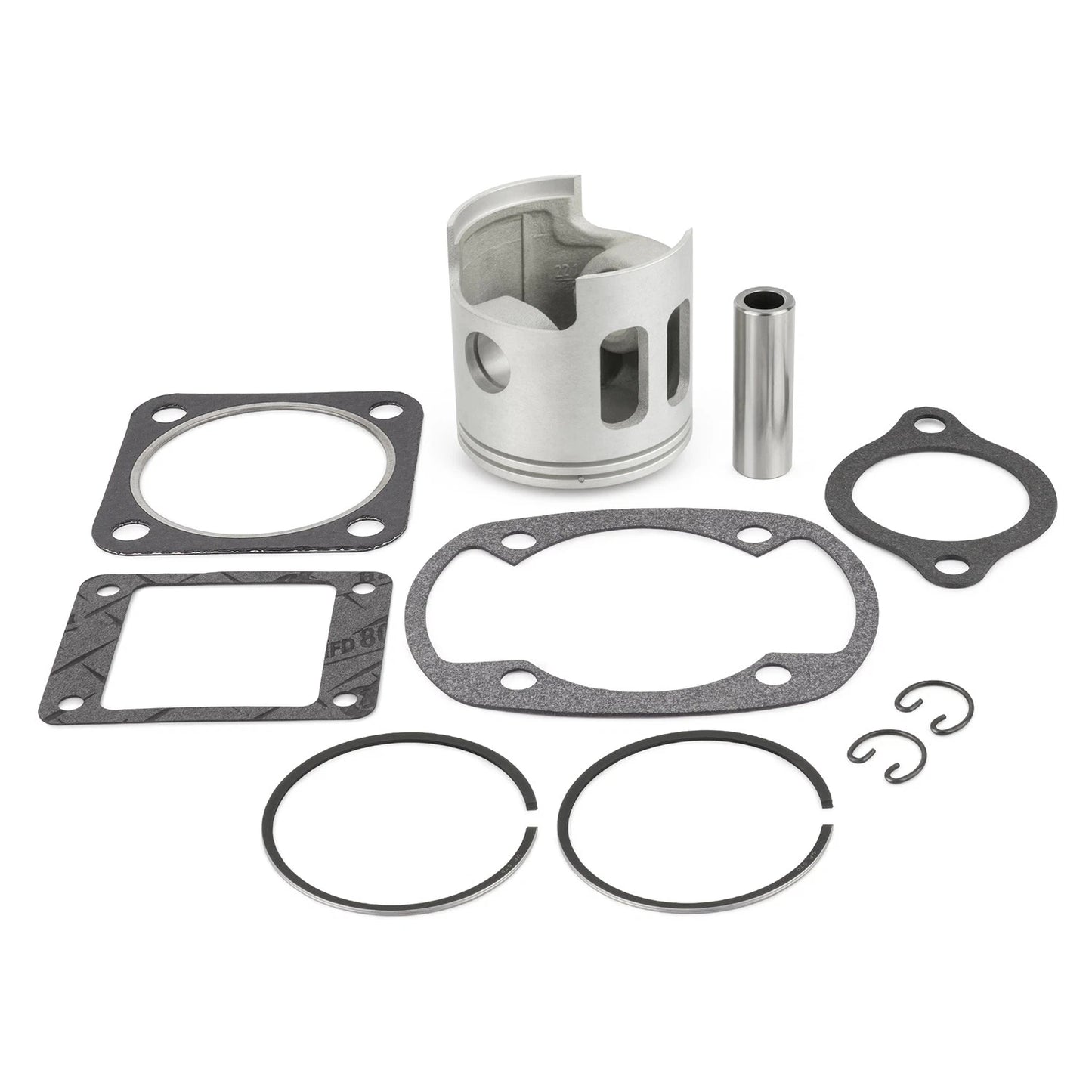 Top End Piston Kit w Gaskets STD Bore 68MM For Yamaha G1 2-Cycle Gas Golf Cart