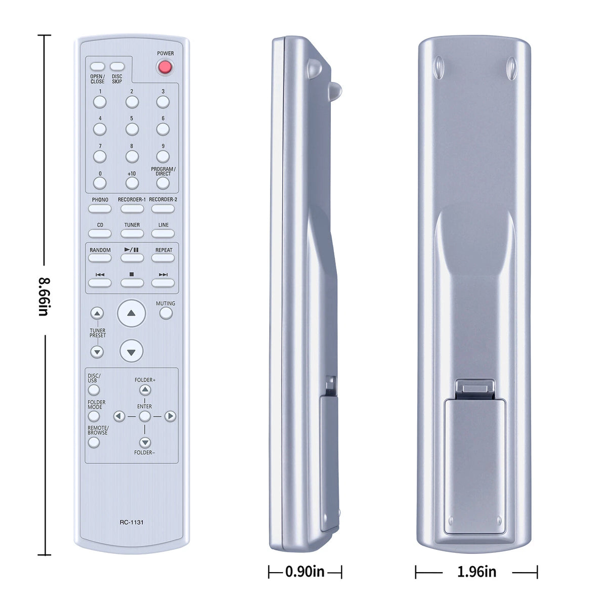 RC-1131 Remote Control For Denon AV Receiver PMA-510AE PMA-710AE PMA510AE