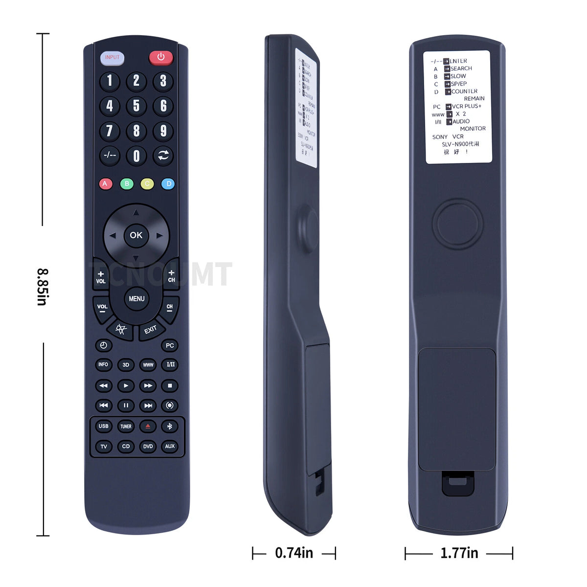 RMT-V402C Remote Control For Sony Video VCR RMT-V266A RMT-V307A RMT-V266B