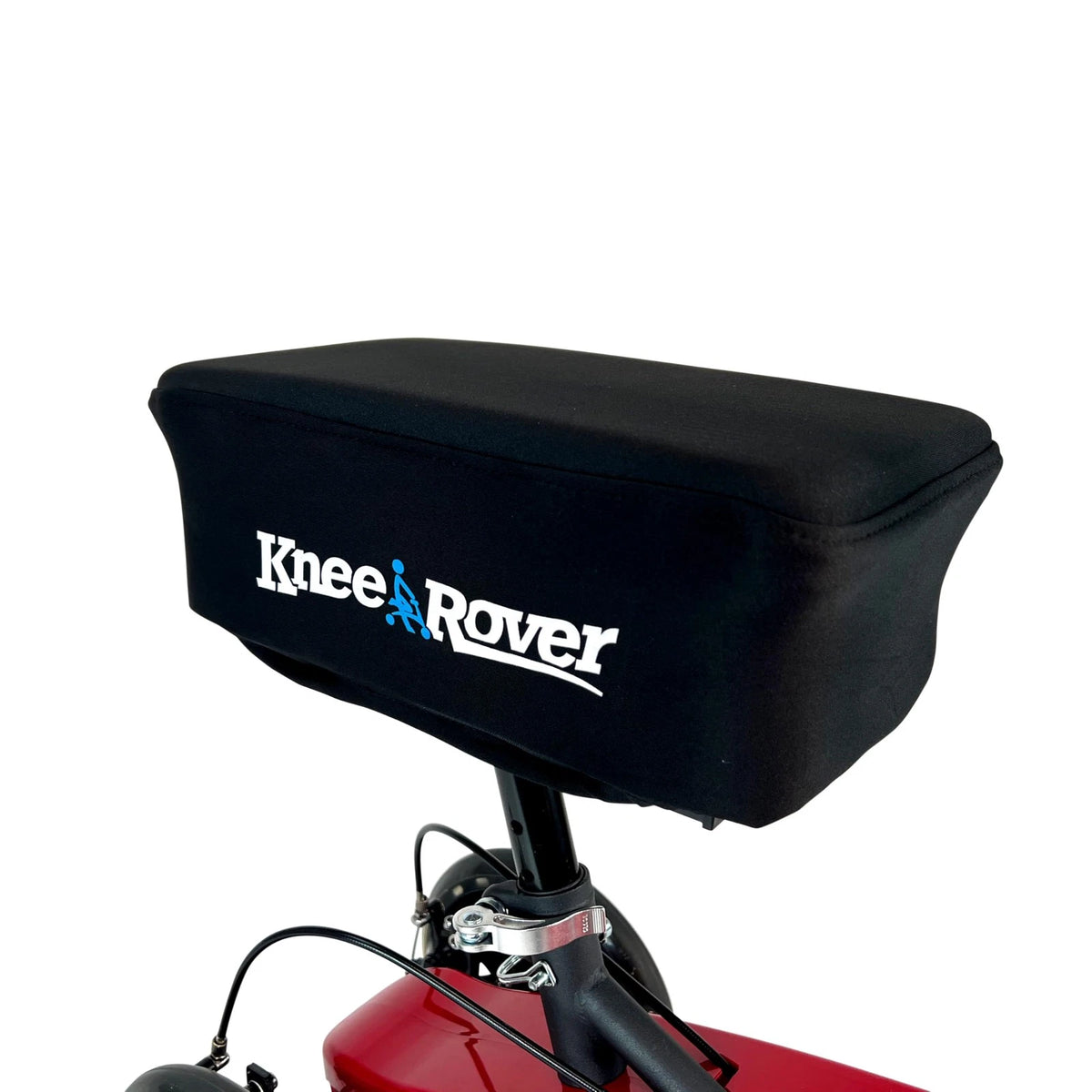 KneeRover Memory Pad Knee Scooter Cover Cushion - 13” x 7” x 4”, Black
