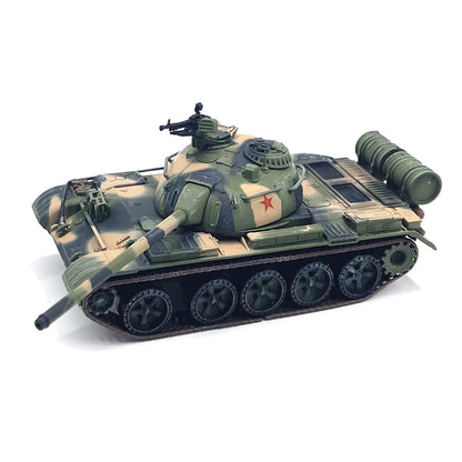 1/72 Diecast Alloy Chinese Type 59 Main Battle Tank Simulation Military Model