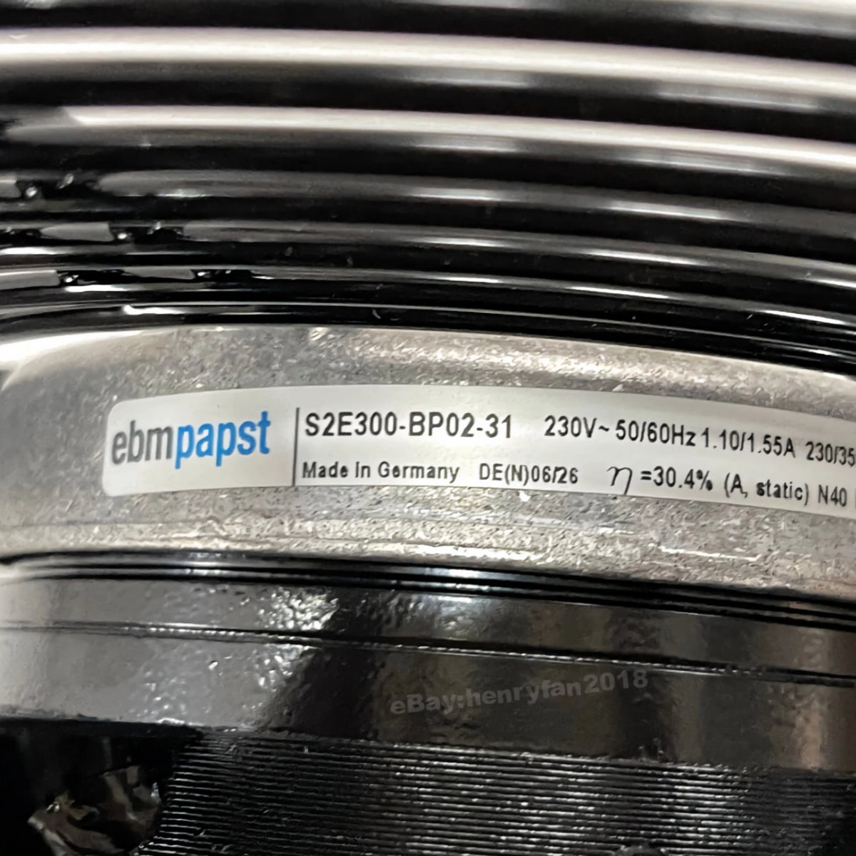 S2E300-BP02-31 ebmpapst AC Axial Fan For Converter Cabinet Ventilation Cooling