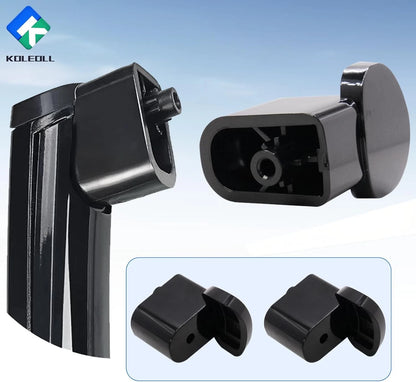 2 Pack WB06X10939 Microwave Handle Support Replace 3025051 AP5790054 Black