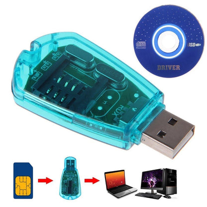 GSM/CDMA+CD USB Cellphone Standard SIM Card Reader Copy For Windows XP/Vista/7 r