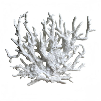 SwandTanpand Fish Tank Decorations,Aquarium Corals Decoration, Medium, White