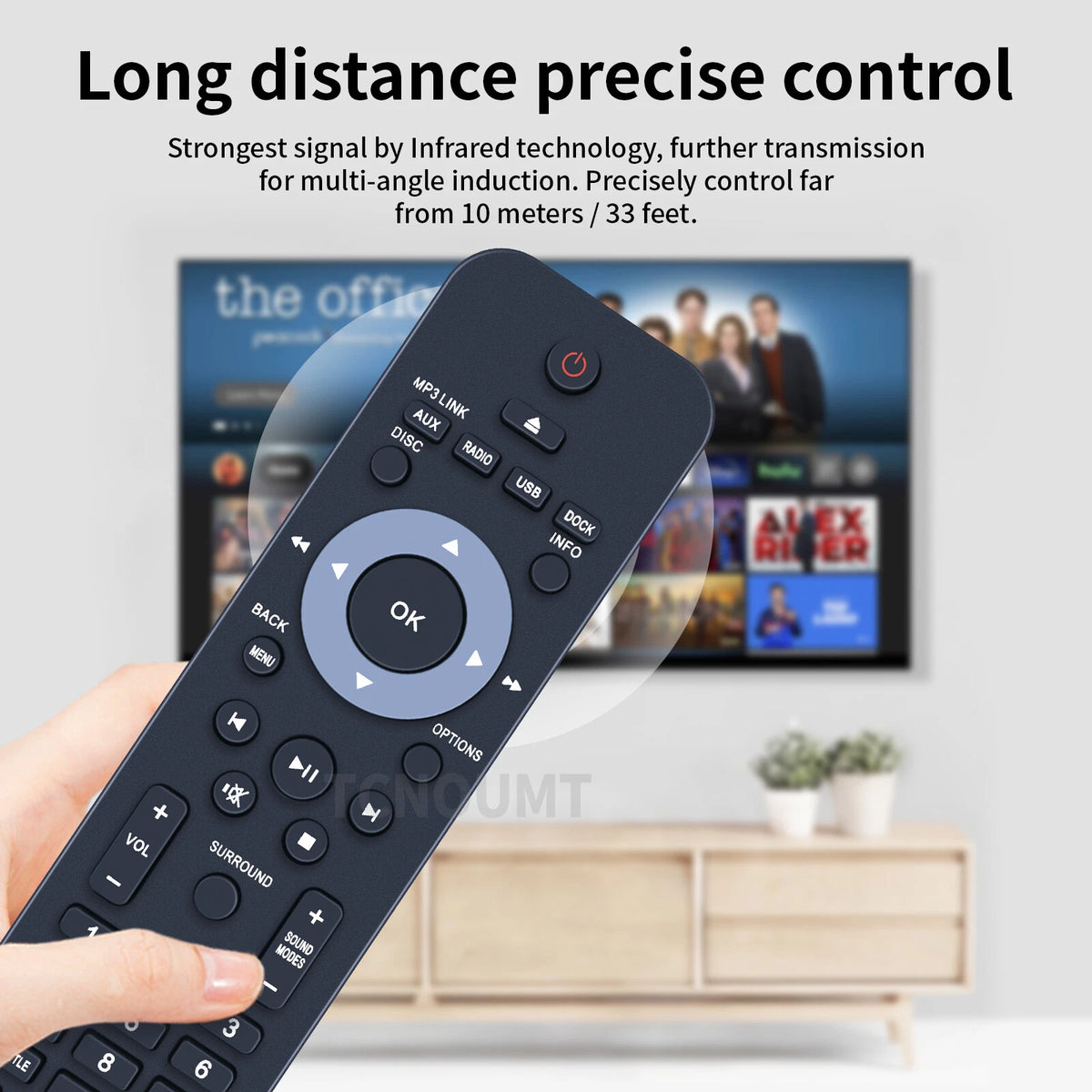 Remote Control For Philips Home Theater System TV HTS8100 HTS8140 HTS6515