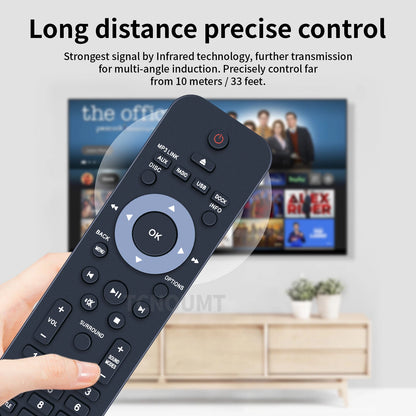 Remote Control For Philips Home Theater System TV HTS8100 HTS8140 HTS6515