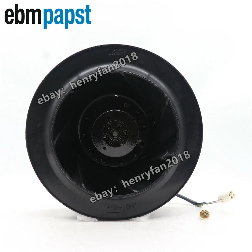 Ebmpapst R2D225-AV02-24 Centrifugal Fan 400~460VAC 0.24/0.27A φ225MM Cooling Fan